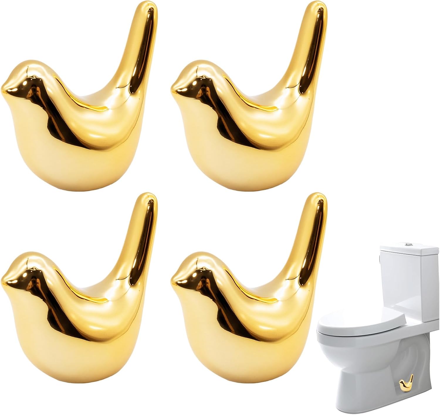 Amazon.co.jp限定】24 -コンプリートDVD-BOX トイレボルトカバー装飾、4ピーストイレキャップ装飾、鳥トイレボルト